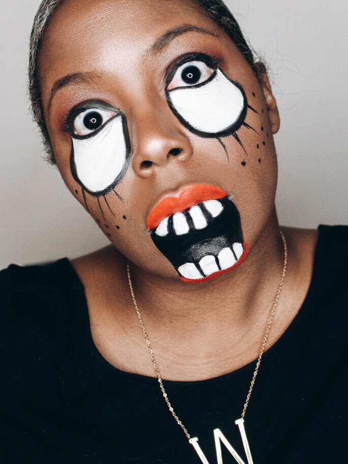 Halloween Makeup Tutorial: Scary Doll Face — TyAlexander